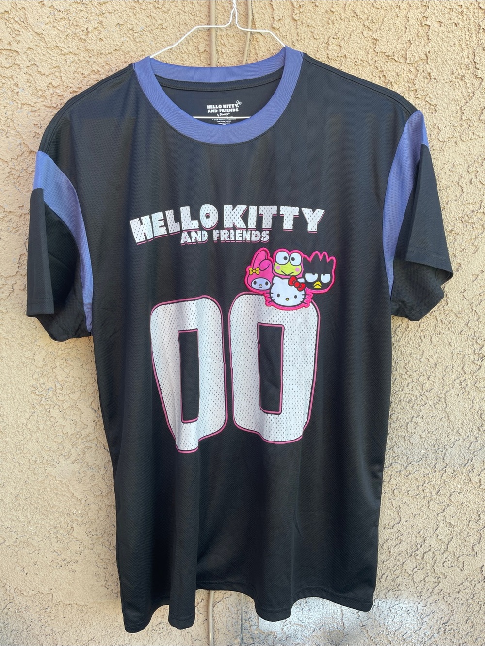 Sanrio Hello Kitty & Friends Black Graphic Tee Sz XL My Melody